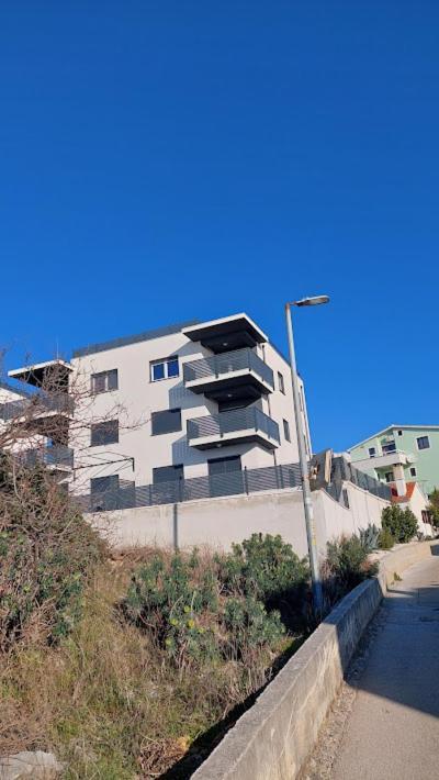 Apartment Vista Oasis With Pool And Terrace Trogir Luaran gambar